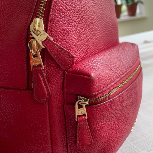 COACH Mini Backpack w/ Gold Hardware - Picture 4 of 12